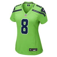 Maillot de match Nike Coby Bryant pour femme, vert fluo, Seattle Seahawks