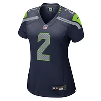 Women's Nike Drew Lock  College Navy Seattle Seahawks Team Game Jersey