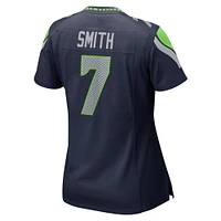 Maillot de joueur Nike Geno Smith des Seattle Seahawks pour femme, bleu marine