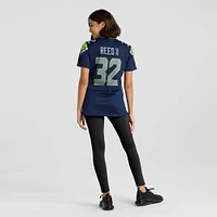 Women's Nike Jerrick Reed II College Navy Seattle Seahawks  Game Jersey