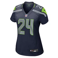 Women's Nike K'Von Wallace  College Navy Seattle Seahawks Game Jersey