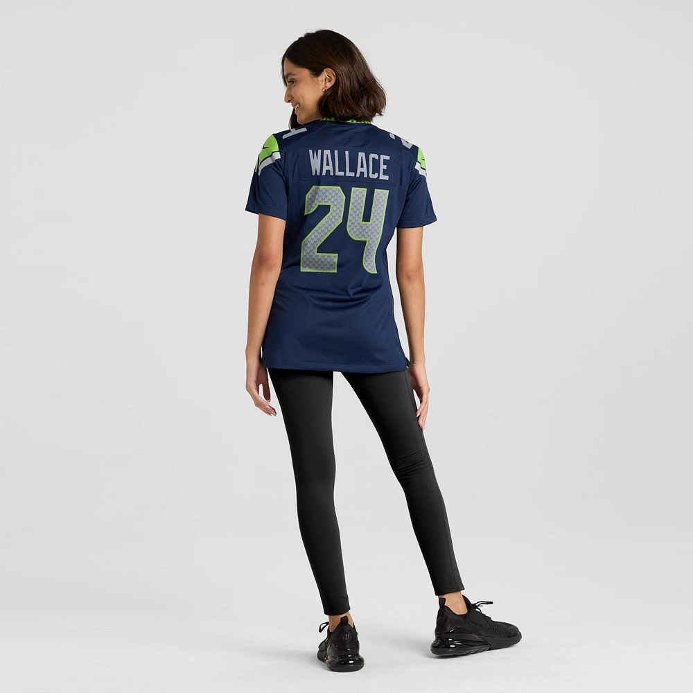 Women's Nike K'Von Wallace  College Navy Seattle Seahawks Game Jersey