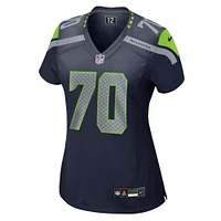 Women's Nike Laken Tomlinson  College Navy Seattle Seahawks Game Jersey