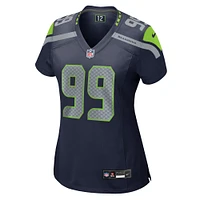 Women's Nike Leonard Williams College Navy Seattle Seahawks  Game Jersey