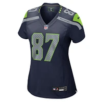 Women's Nike Noah Fant  College Navy Seattle Seahawks Team Game Jersey