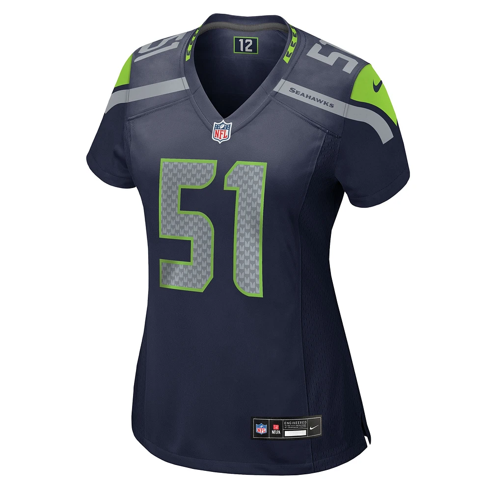 Women's Nike Olu Oluwatimi  College Navy Seattle Seahawks Team Game Jersey