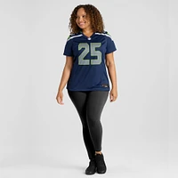 Maillot de match à la retraite des Seattle Seahawks Nike Richard Sherman College pour femme, bleu marine