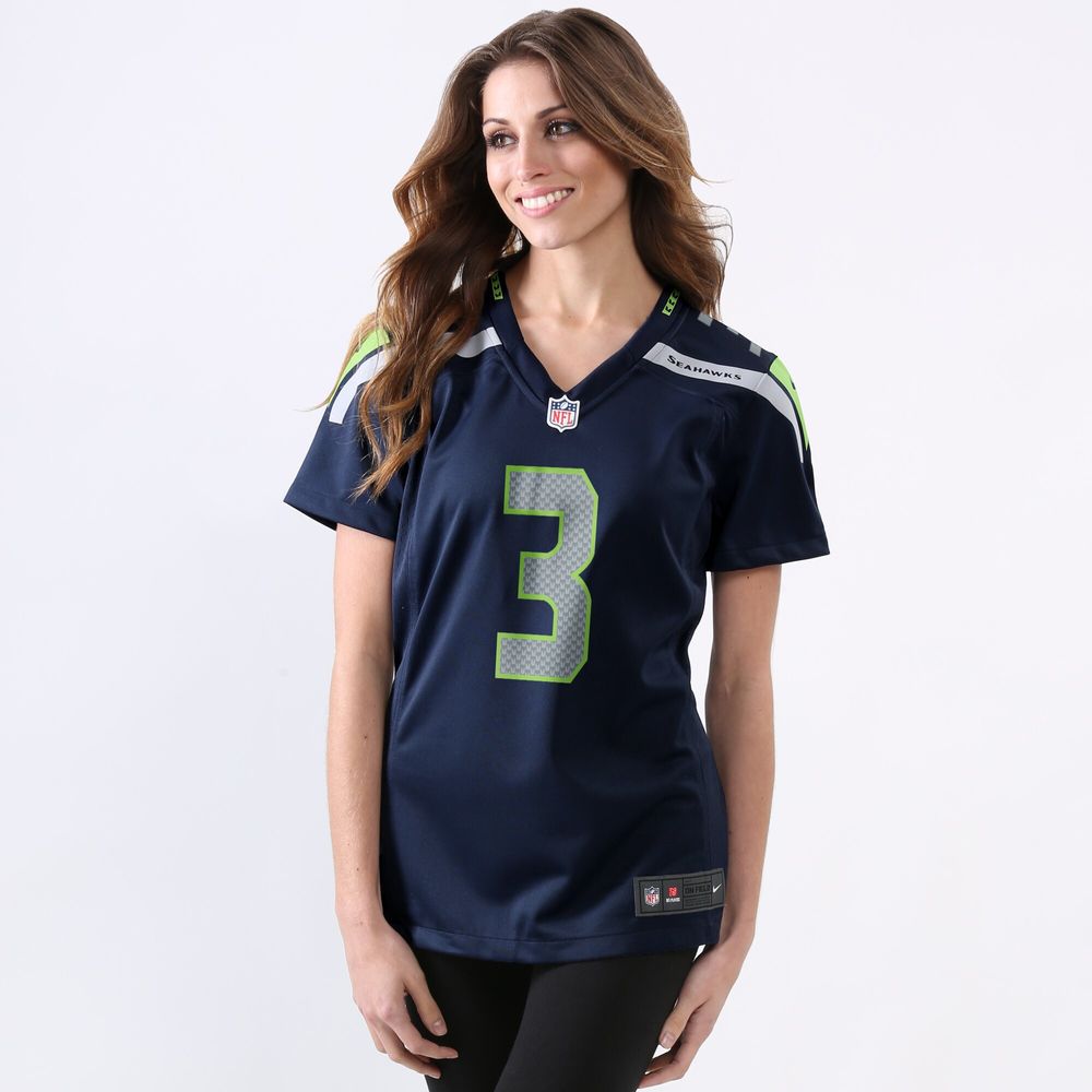 Nike Russell Wilson Seattle Seahawks Toddler Game Jersey - College Navy