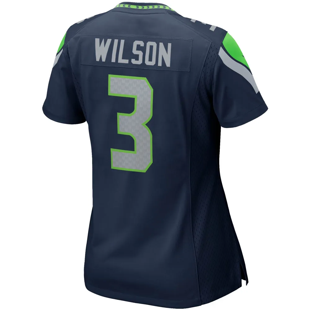 Russell Wilson Seattle Seahawks Nike Game Jersey - College Navy