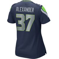 Women's Nike Shaun Alexander College Navy Seattle Seahawks Game Retired Player Jersey