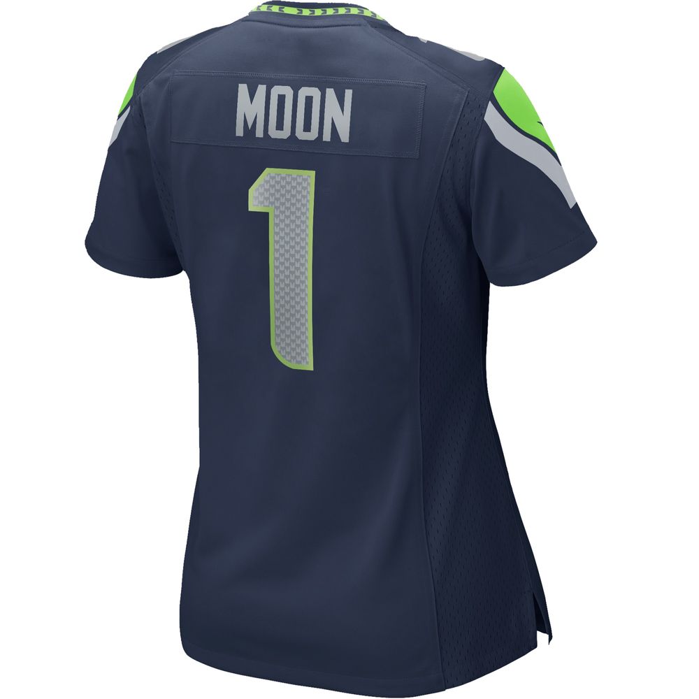 Women's Nike Warren Moon College Navy Seattle Seahawks Game Retired Player Jersey