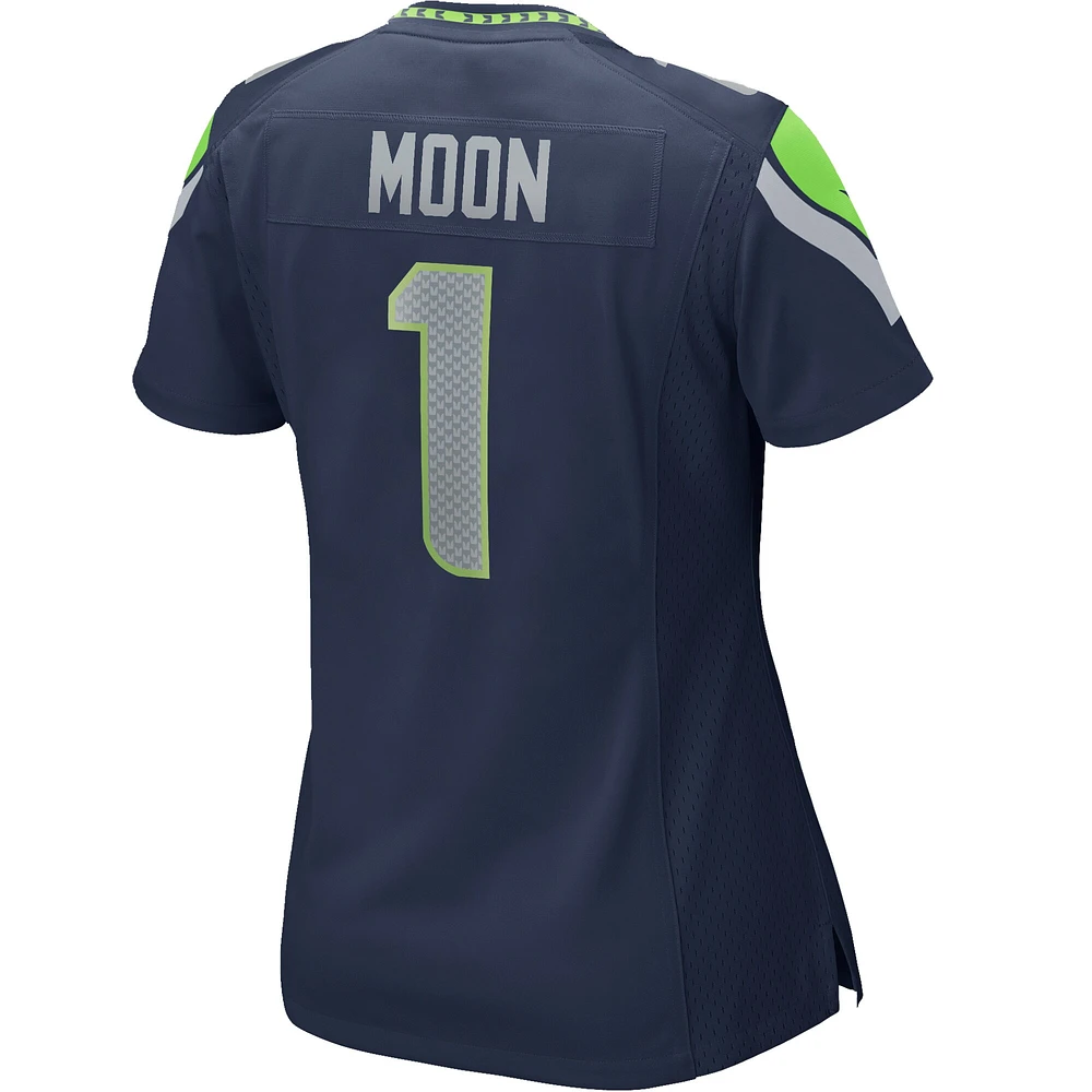 Women's Nike Warren Moon College Navy Seattle Seahawks Game Retired Player Jersey