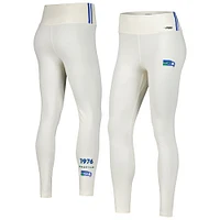 Women's Pro Standard Cream Seattle Seahawks  Retro Classic Jersey Leggings