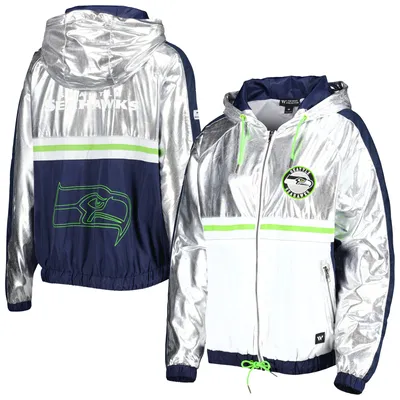 Starter Seahawks Overtime Raglan Full-Zip Track Jacket - Women's