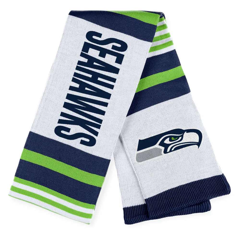 Seattle Seahawks WEAR by Erin Andrews Women's Jacquard Striped Scarf