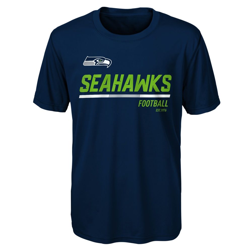 Youth College Navy Seattle Seahawks Engage - T-Shirt