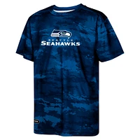 T-shirt de mêlée des Seahawks Seattle la marine universitaire pour jeunes