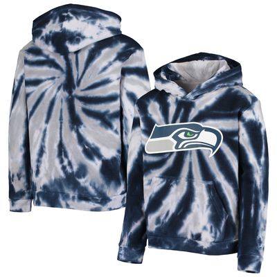 Outerstuff Youth College Navy Seattle Seahawks Take The Lead Pullover Hoodie