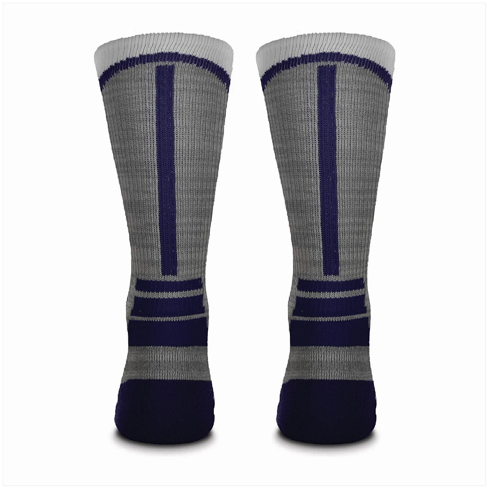 Youth For Bare Feet Seattle Seahawks Mascot V-Curve Crew Chaussettes