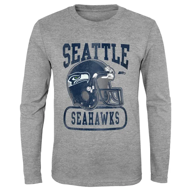 Youth The Great Pnw Heathered Gray Seattle Seahawks Squatchback T-Shirt Size: Large