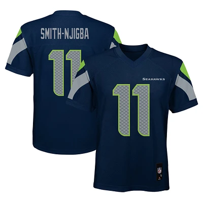 Maillot de joueur réplique du Collège Navy des Seattle Seahawks Jaxon Smith-Njigba pour jeunes