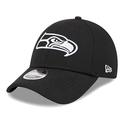 Youth New Era Black Seattle Seahawks Main B-Dub 9FORTY Adjustable Hat