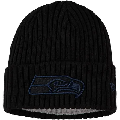 Youth New Era Pink Seattle Seahawks 2022 NFL Crucial Catch Knit Hat