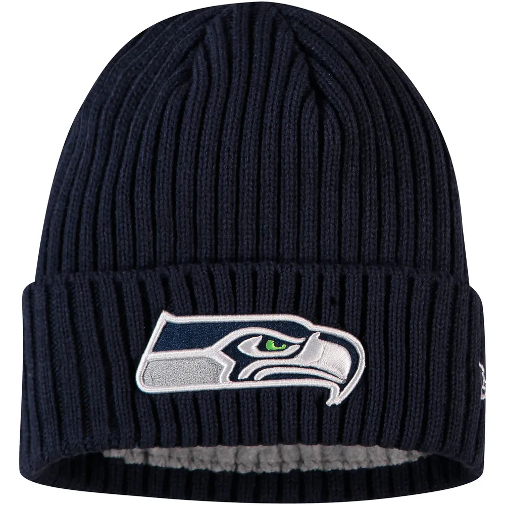 Lids Seattle Seahawks New Era Youth Team Core Classic Cuffed Knit Hat -  College Navy