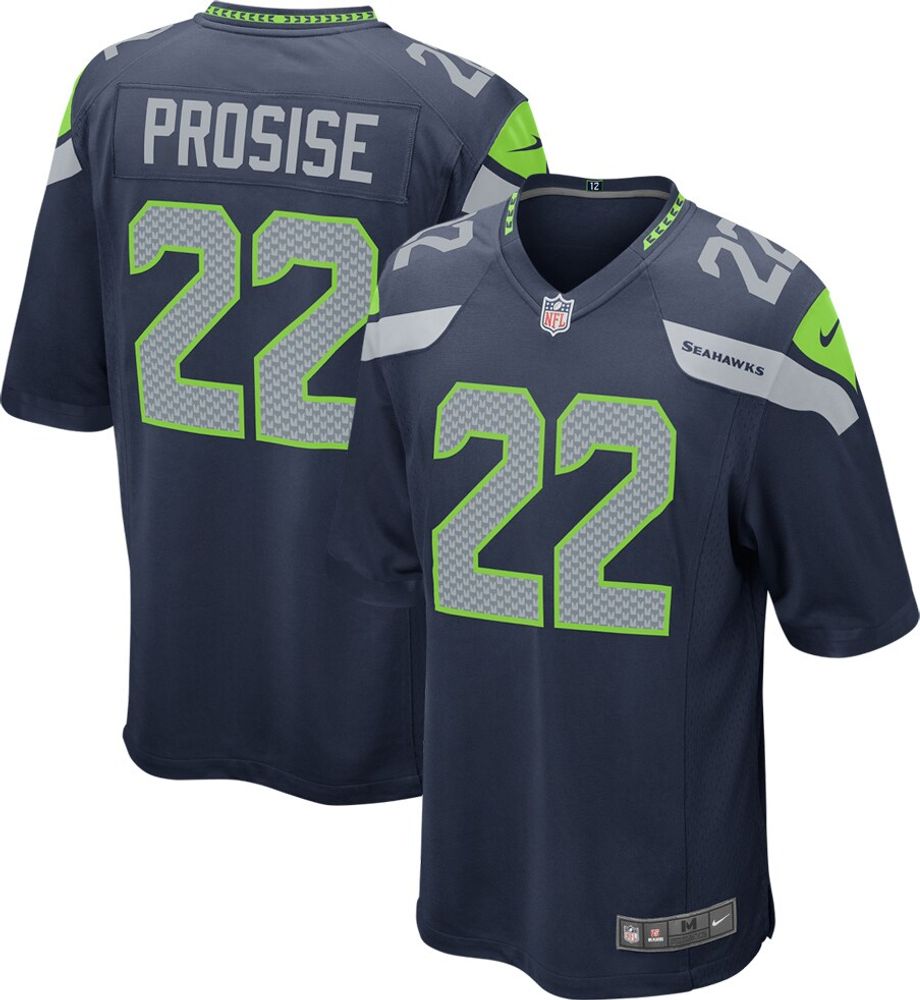 Youth Nike C.J. Prosise College Navy Seattle Seahawks Game Jersey