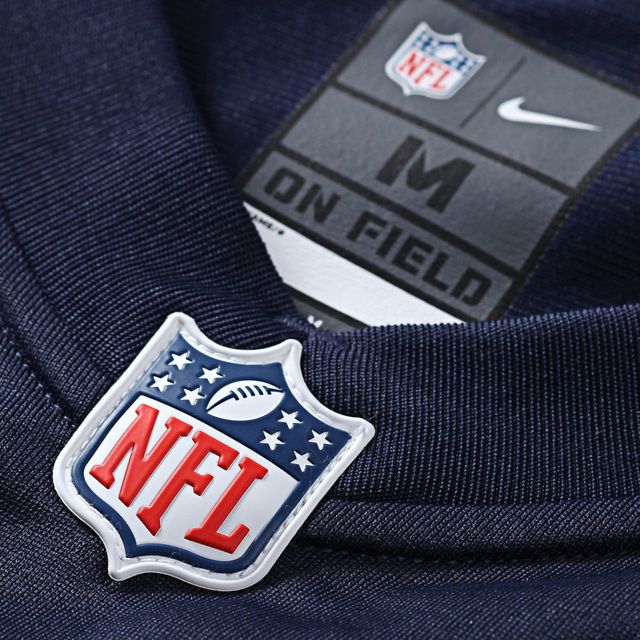 Maillot de jeu Nike C.J. Prosise College Navy Seattle Seahawks pour jeune