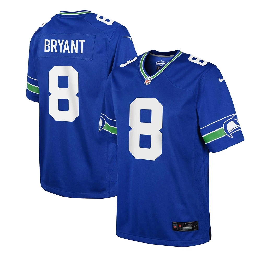 Maillot Nike Coby Bryant Royal pour jeunes des Seattle Seahawks