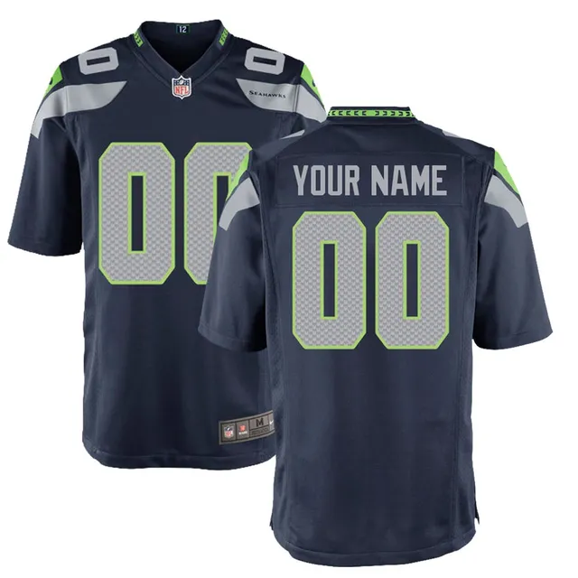 Outerstuff Youth Dk Metcalf Navy Seattle Seahawks Replica Player Jersey