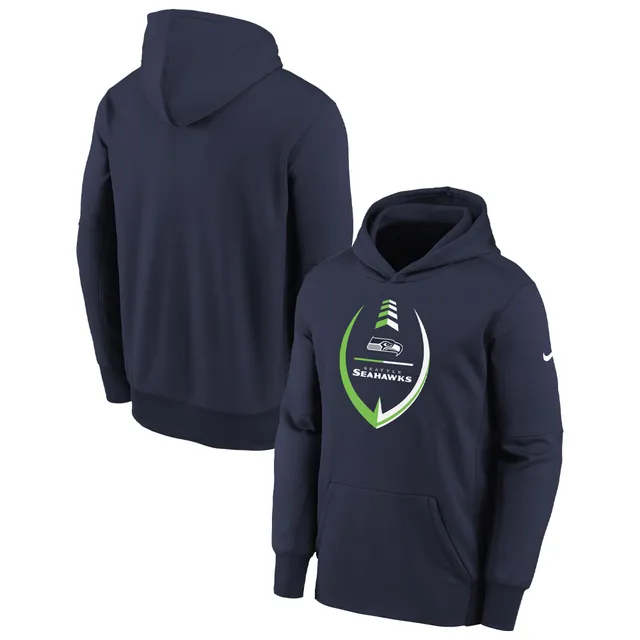 Pittsburgh Steelers Nike Youth Icon Performance Pullover Hoodie - Black