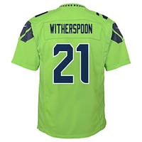 Youth Nike Devon Witherspoon Neon Green Seattle Seahawks Alternate Game Jersey