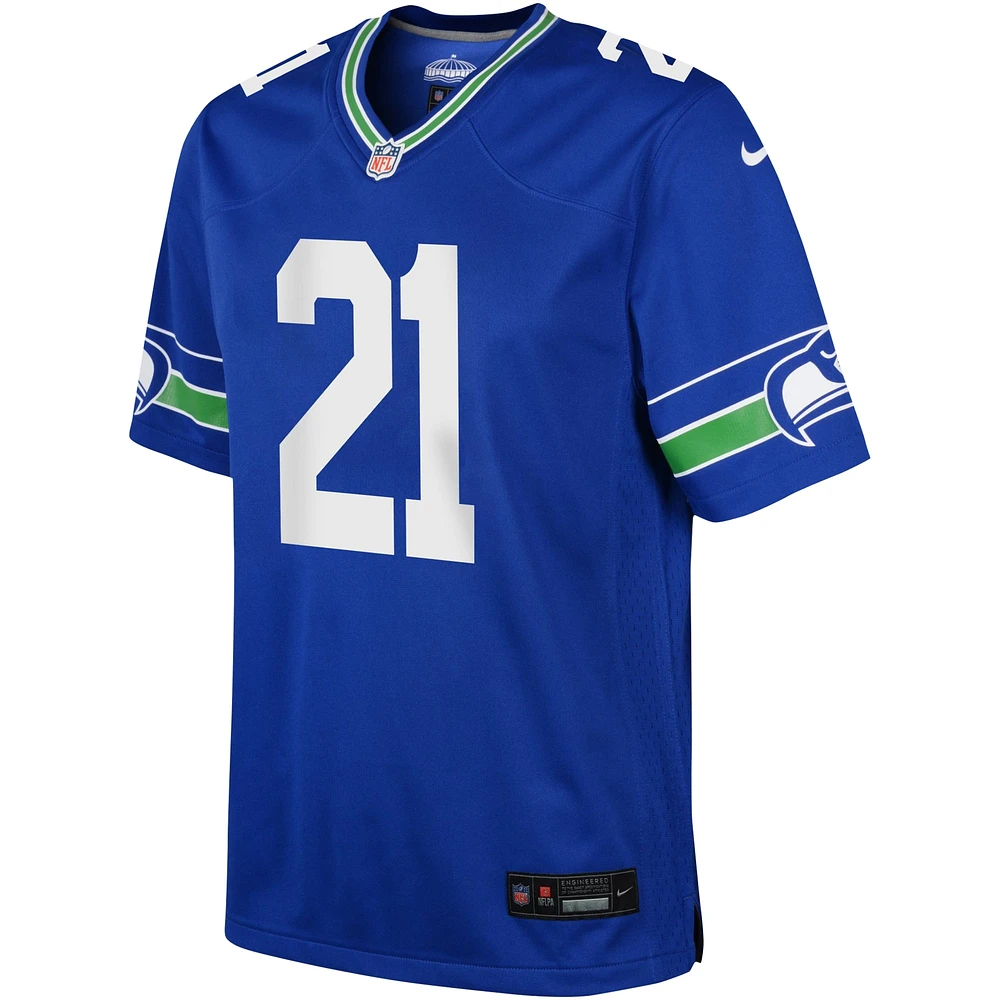Youth Nike Devon Witherspoon Royal Seattle Seahawks Alternate Game Jersey