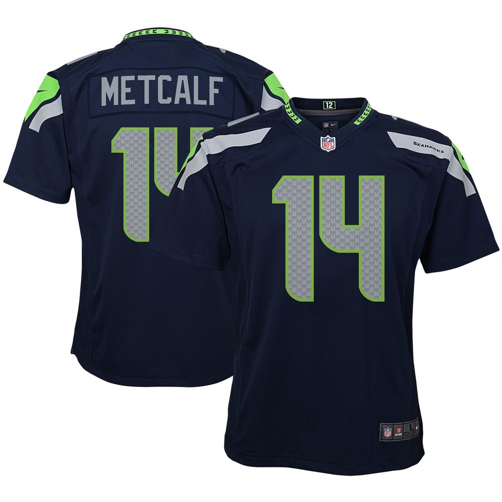 Infant Nike Dk Metcalf College Navy Seattle Seahawks Game Jersey