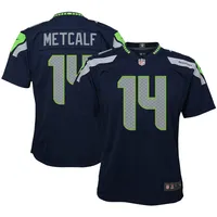 Jeu Nike DK Metcalf College Navy Seattle Seahawks pour jeunes - Maillot