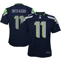 Maillot de jeu Seattle Seahawks Nike Jaxon Smith-Njigba College Navy pour jeune