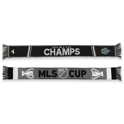 Fanatics Branded Black/Gray Seattle Sounders FC 2019 MLS Cup Champions Locker Room Scarf