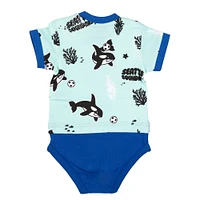 Infant Sport Design Sweden  Mint Seattle Sounders FC Body T-Shirt Bodysuit
