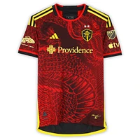 Joao Paulo Seattle Sounders FC Autographed Match-Used #6 Red adidas Jersey from the 2024 MLS Season - Size M