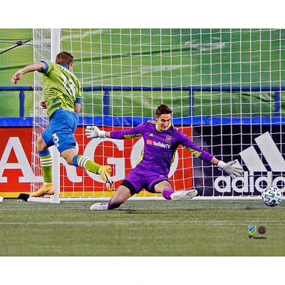 Jordan Morris Seattle Sounders FC Unsigned 2020 MLS Playoffs Round 1 Goal Win vs. LAFC Photograph