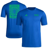 Men's adidas Blue Seattle Sounders FC Local Wrap T-Shirt