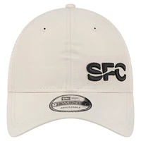 Men's New Era  Tan Seattle Sounders FC Active 9TWENTY Adjustable Hat