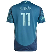 Men's adidas Albert Rusnak Blue Seattle Sounders FC 2025 The Salish Sea Kit Authentic Player Jersey