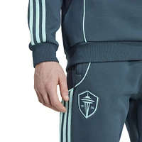 Men's adidas Aqua Seattle Sounders FC 2025 Travel Pants