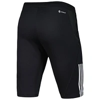 Men's adidas Black Seattle Sounders FC 2023 On-Field Training AEROREADY Half Pants