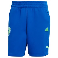 Men's adidas Blue Seattle Sounders FC 2024 Travel Shorts