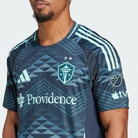 Men's adidas Blue Seattle Sounders FC 2025 The Salish Sea Kit Authentic Jersey
