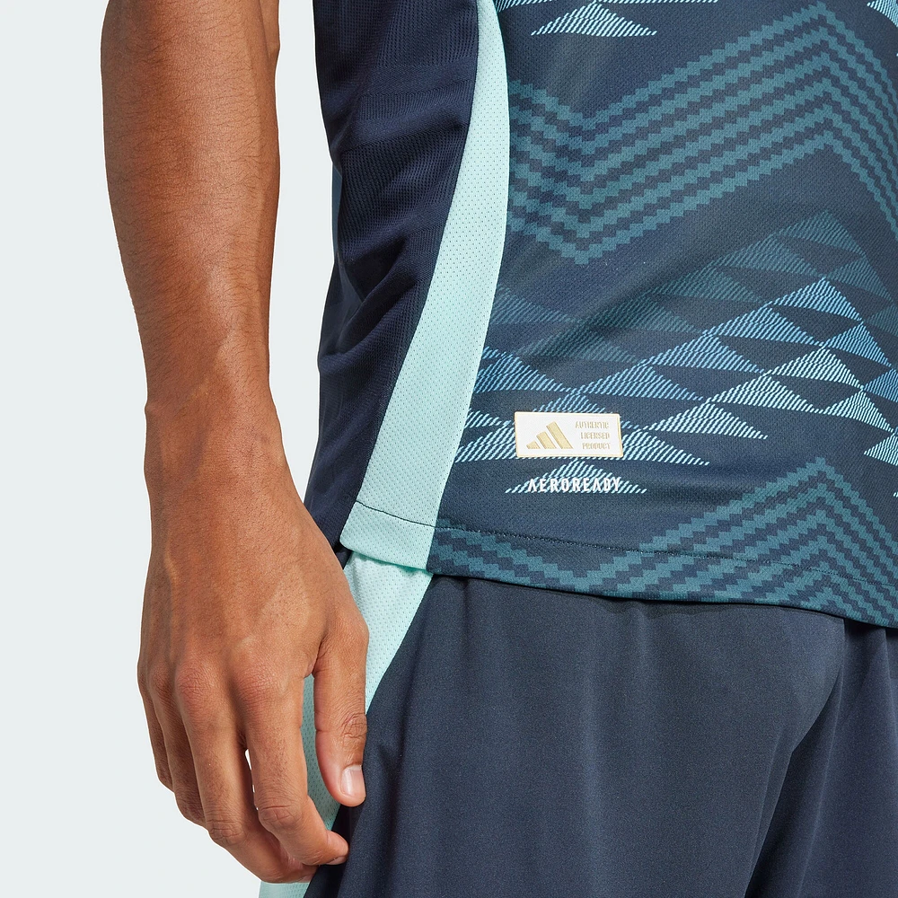 Men's adidas Blue Seattle Sounders FC 2025 The Salish Sea Kit Authentic Jersey